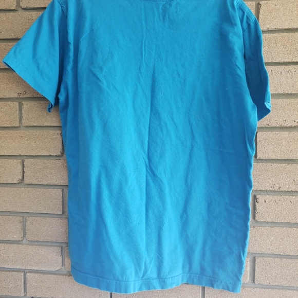 Blue Disney Stitch "Mans Best Friend" T-Shirt Size: Large - Picture 2 of 3